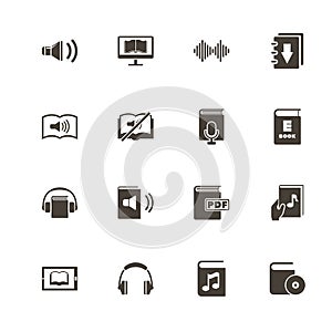 Ebooks - Flat Vector Icons