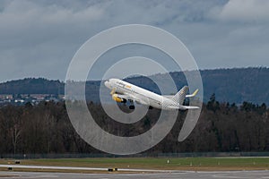 EC-MKO Vueling Airbus A320-232 jet in Zurich in Switzerland