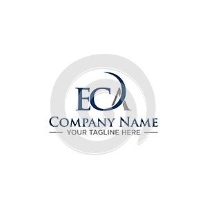 ECA Initial Logo Design for Your Company photo