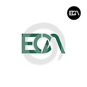 ECA Logo Letter Monogram Design