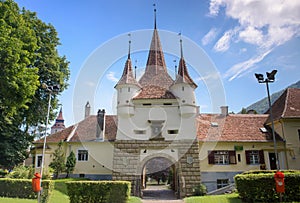 Ecaterina Gate was built for the access of Romanians from Schei district in the fortress of Brasov.