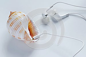 Eccentric way to listen music. Concepts - connection into the nature, different perspective to use the technology, imagination,