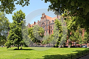 Ecclesiastical Seminary Building, Wroclaw, Poland.