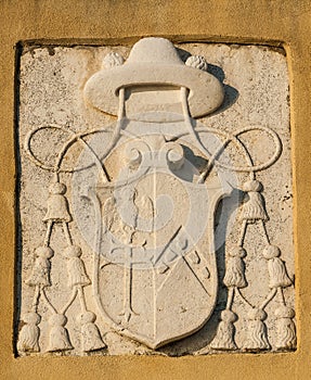 Ecclesiastical symbol in Venice