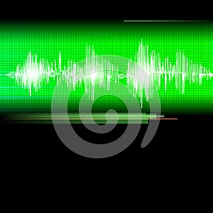 ECG Electrocardiogram medical background.