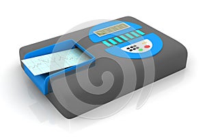 ECG with electrocardiograph machine