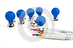 ECG Electrodes And Cable