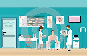 ECG Test or The Cardiac Test.