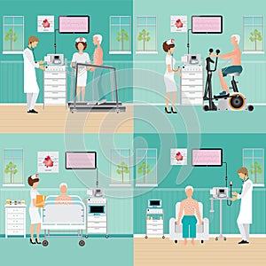 ECG Test or Exercise Stress Test for Heart Disease.