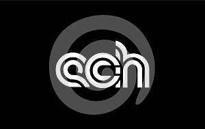 ECH Creative Unique Modern Letter Logo Design