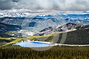 Echo Lake on Mt Evans Colorado