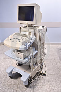 Echography equipment