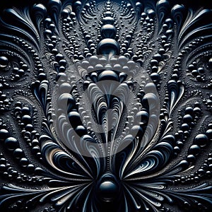 Echoing Forms Repeating droplet patterns through multiple exposu