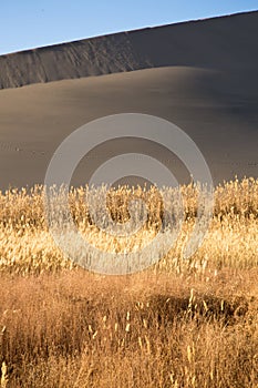 Echoing sand mountain and crescent lake, Dunhuang, Gansu Province