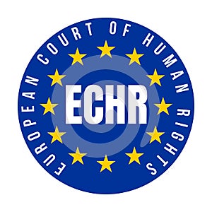 ECHR European Court of human rights symbol