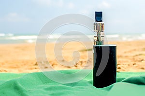 Ecig summer beach