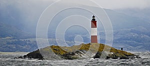 Eclaireurs lighthouse in the Beagle Channel in Ushuaia photo