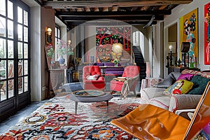 Eclectic interior, home design photo
