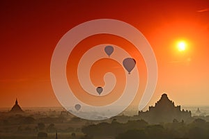 Eclipse in Bagan