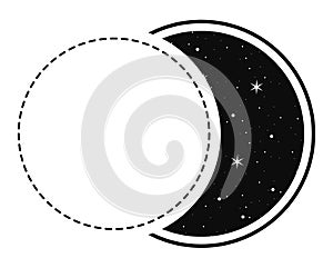 eclipse lunar icon photo