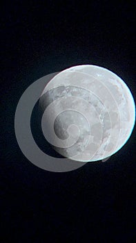 Eclipse moon photo