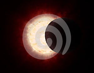 Eclipse of the sun