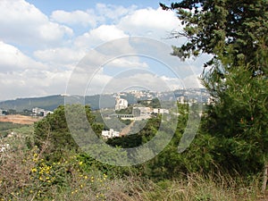 Eclipse of the sun . cloudy landscape