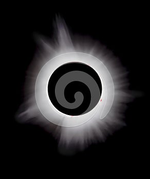 2024 Eclipse Totality Corona photo