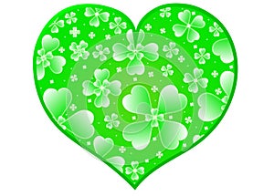 Eco Bio Cloverleaf for Luck and love photo