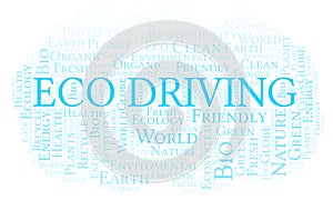 Eco Driving word cloud.