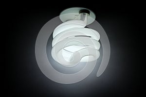 Eco energy saving spiral light bulb