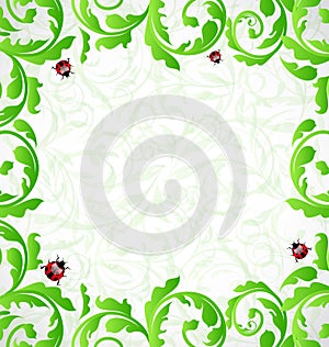Eco friendly background with copy space