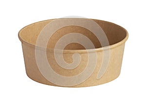 Eco-friendly biodegradable food takeaway container disposable food kraft paper box packaging.