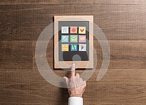 Eco-friendly cardboard tablet