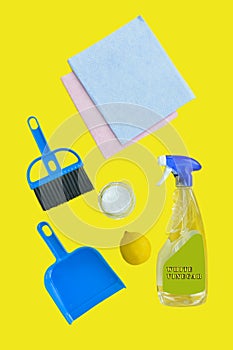 Eco friendly domestic supplies for cleaning
