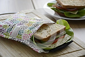 Eco-friendly durable reusable sandwich bags