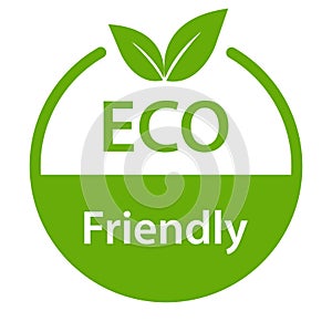Eco friendly icon vector for graphic design, logo, website, social media, mobile app, UI illustration