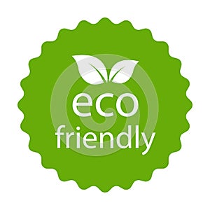 Eco friendly icon vector for graphic design, logo, website, social media, mobile app, UI illustration