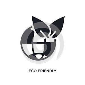 eco friendly isolated icon. simple element illustration from smart home concept icons. eco friendly editable logo sign symbol