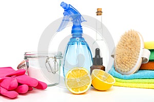 Eco-friendly natural cleaners, cleaning products. Homemade green cleaning