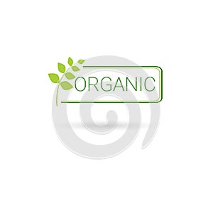 Eco Friendly Organic Natural Product Web Icon Green Logo