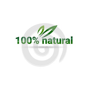 Eco Friendly Organic Natural Product Web Icon Green Logo