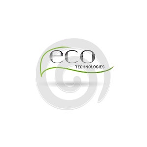 Eco Friendly Organic Natural Product Web Icon Logo