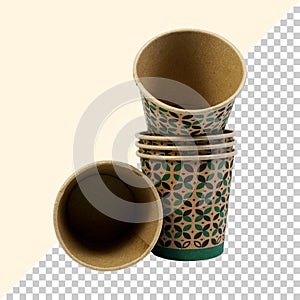 Eco Friendly Patterned Paper Cup