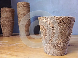 An Eco-Friendly Seed And Seedling Cup Set