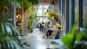 Eco-Friendly and sustainable lifestyle co-working space.