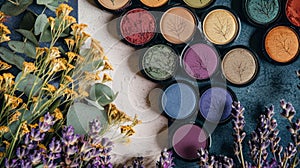 Eco-Friendly Vegan Eyeshadow Singles