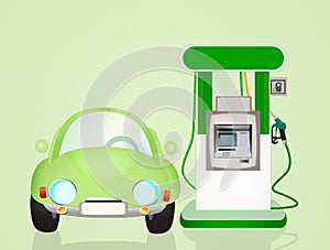 Eco gasoline station