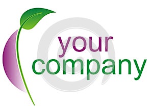 Eco green logo