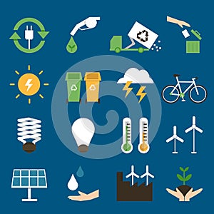 Eco icons set II